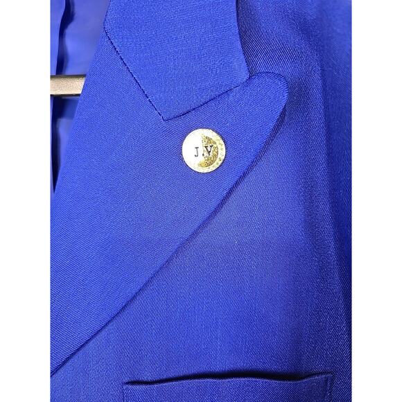 J. Vital Boys 2 PC Formal Dress Suit Royal Blue Jacket 20R Pants 31 - NWT - Picture 3 of 9